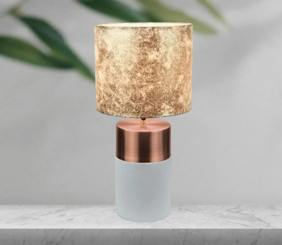 Настольная лампа Mobhaus Qenny Typ 18 (Gray-Brown/Pink/Golden)