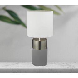Настольная лампа Mobhaus Qenny Typ 19 (Light Gray/White)