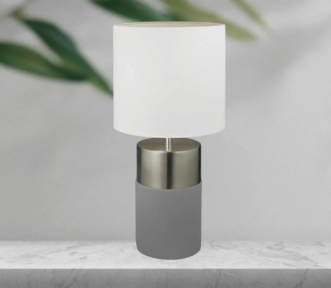 Настольная лампа Mobhaus Qenny Typ 19 (Light Gray/White)