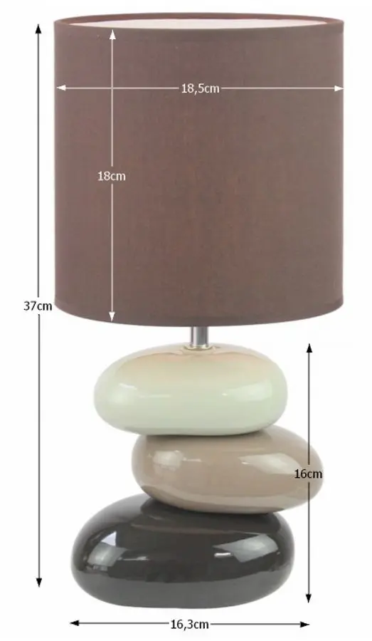 Настольная лампа Mobhaus Qenny Typ 5 (Brown)