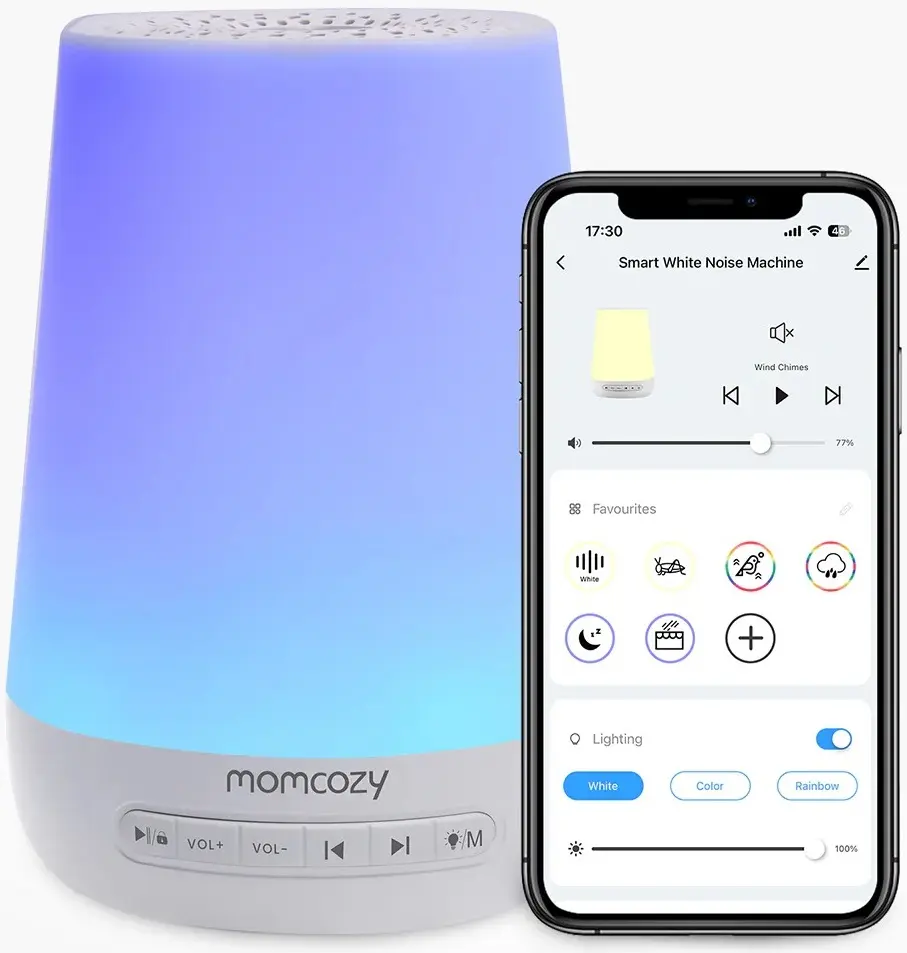 Ночник Momcozy WN002-WH00BA-A (White) - 2