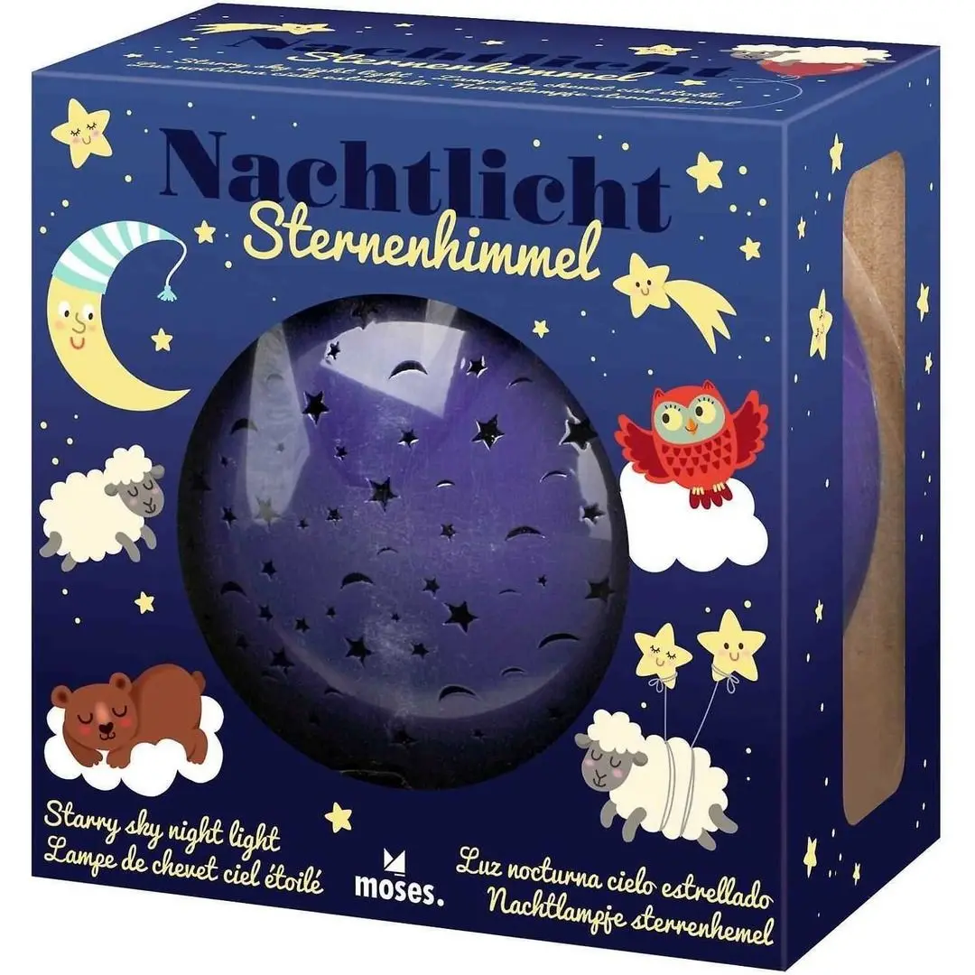 Ночник-проектор Moses Starry Sky B39017651 (Blue)