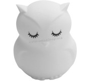 Lampa de noapte OEM/ODM Cute Owl (White)