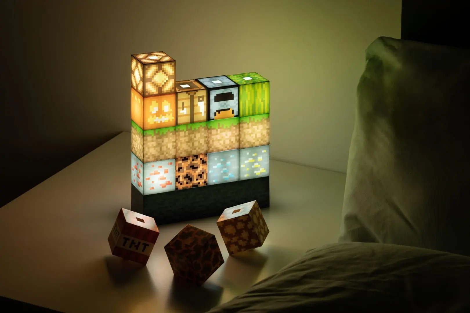 Светильник Paladone Minecraft Block Building Light (Multicolor)