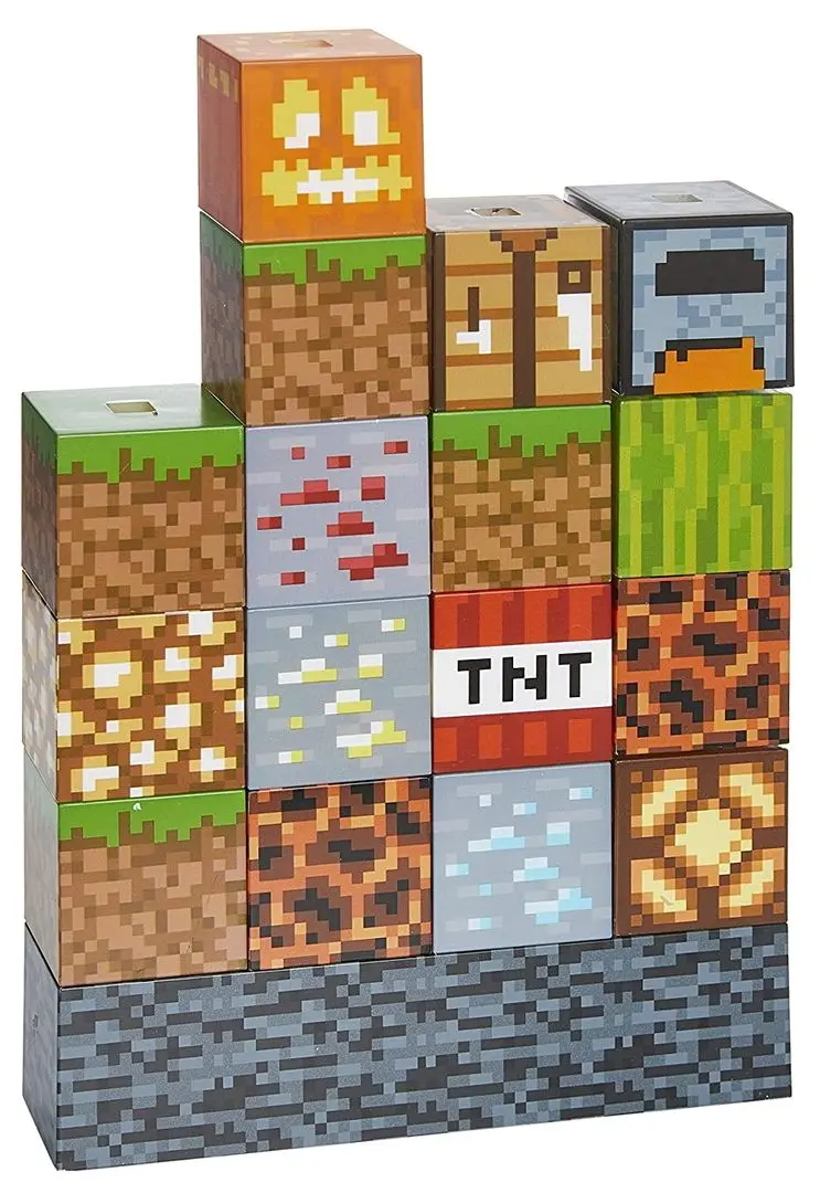 Светильник Paladone Minecraft Block Building Light (Multicolor)