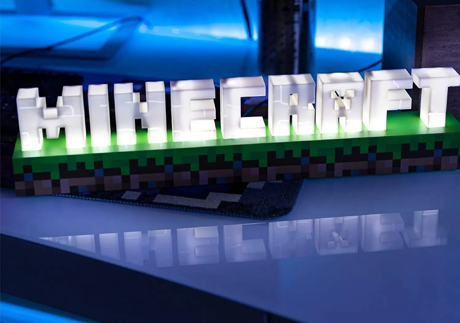 Светильник Paladone Minecraft Logo (White)