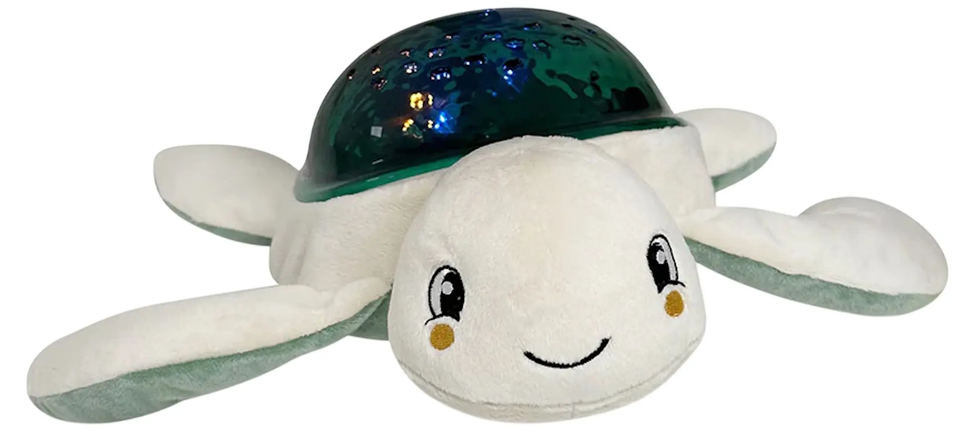 Lampa de noapte Premaman Turtle Manu (White/Green)