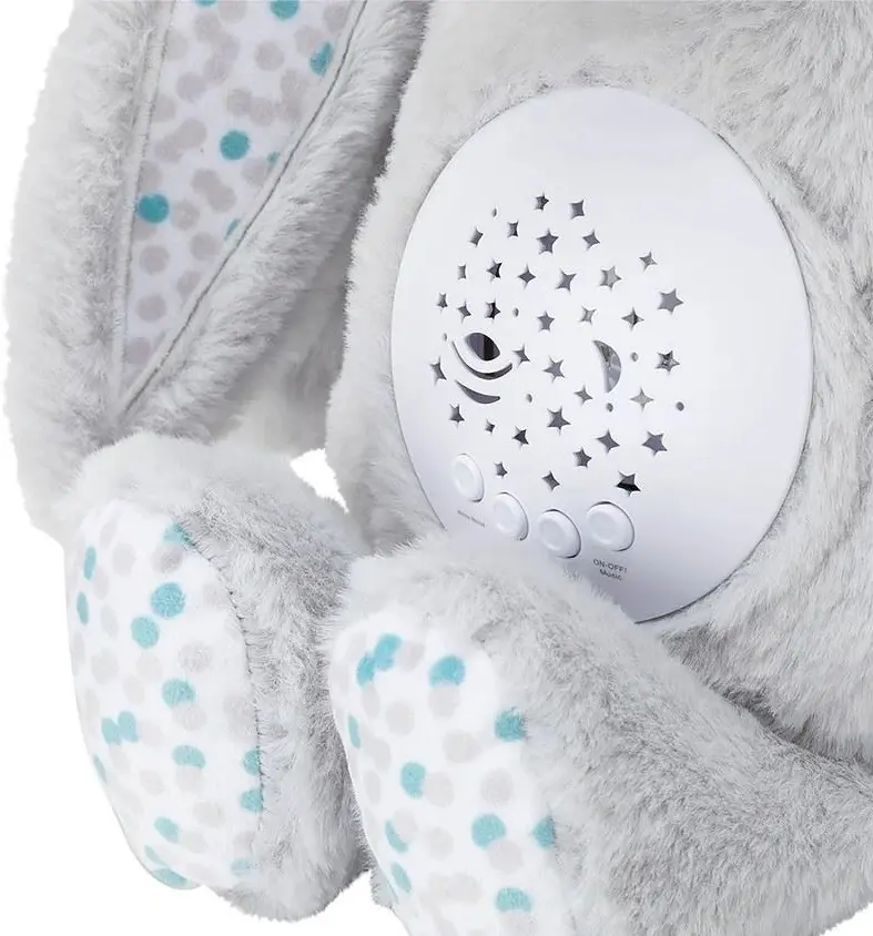 Ночник-проектор Premaman Rabbit (Grey) - 4