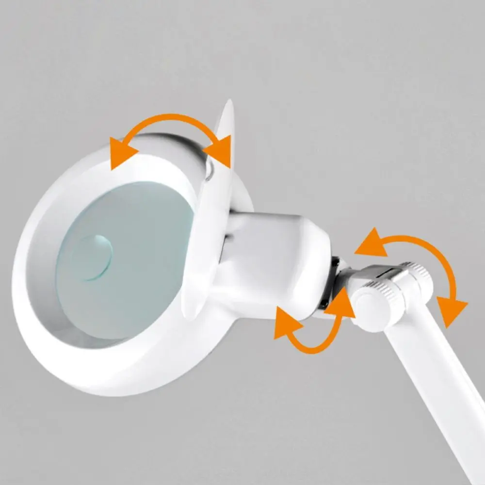 Lampa de masa cu lupa SMA NKLL 06 (White)