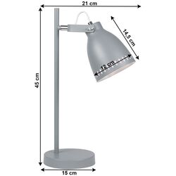 Настольная лампа Tempo Kondela Aiden Typ 1 (Gray) Thumb