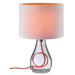 Настольная лампа Trio Colorit 508500101 (White/Transparent)