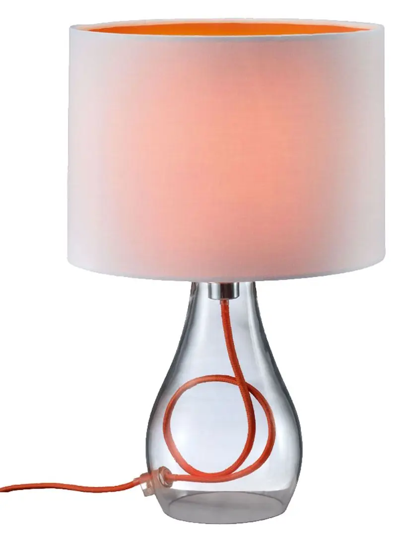 Настольная лампа Trio Colorit 508500101 (White/Transparent)