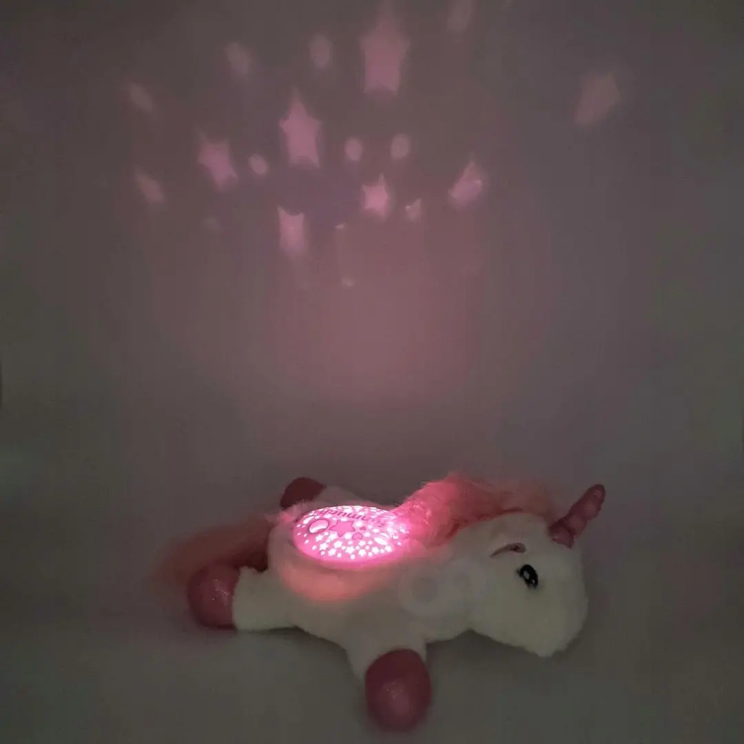 Ночник-проектор 2в1 Woopie Sleeper Unicorn (White/Pink)
