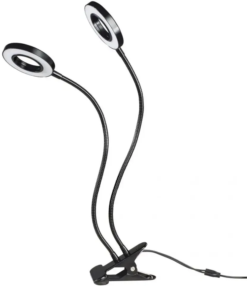 Лампа-клипса Xavax Circle 112696 (Black)