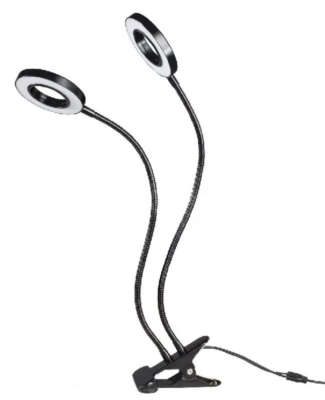 Лампа-клипса Xavax Circle 112696 (Black)