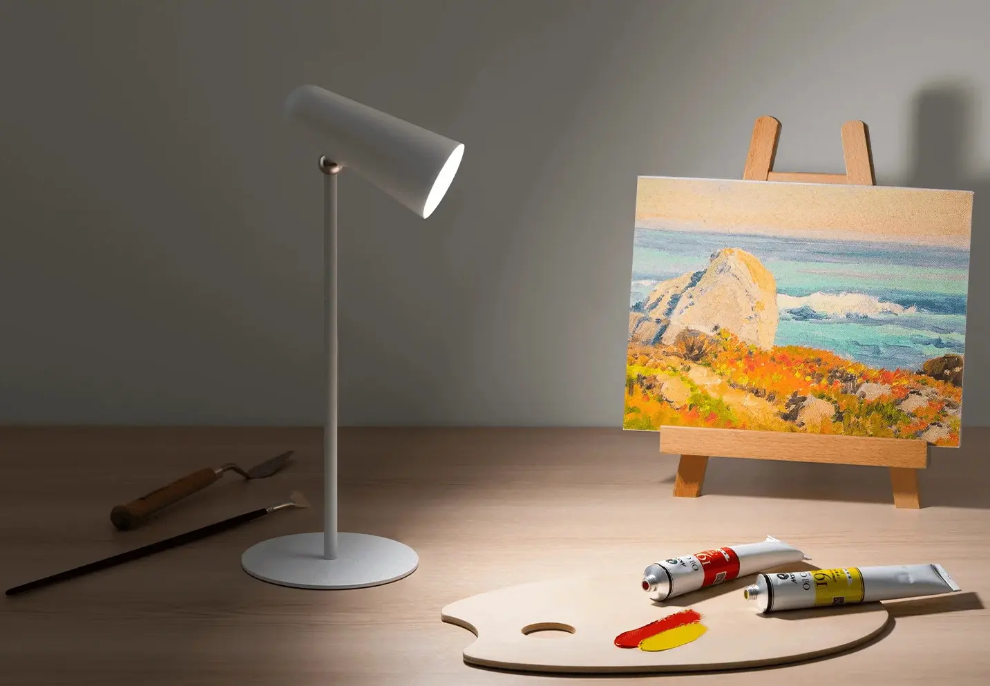 Lampa de masa Xiaomi Flexible Rechargeable Lamp (White)