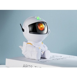 Lampa de veghe cu proiector XO Astronaut CF4 (White) Thumb