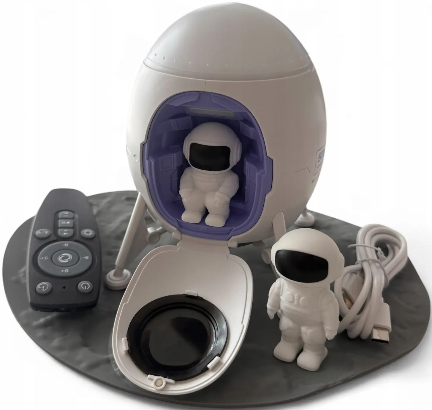 Lampa de veghe cu proiector XO Lander Starlight CF38 (White)