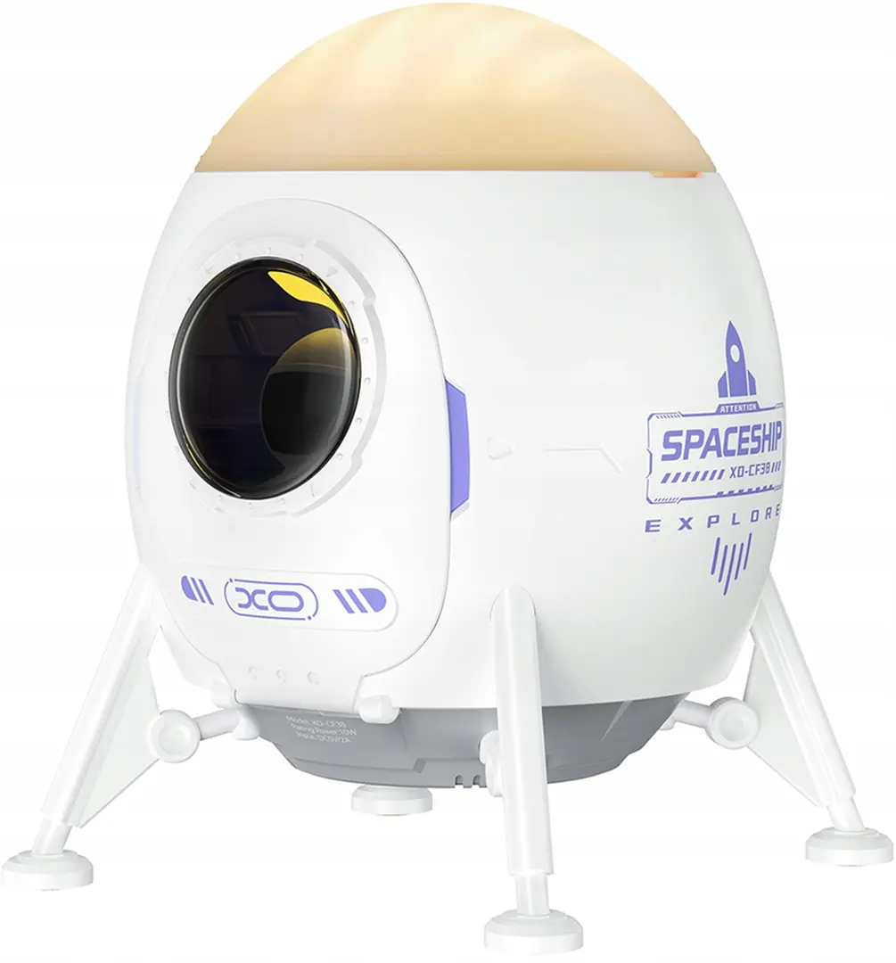 Lampa de veghe cu proiector XO Lander Starlight CF38 (White)
