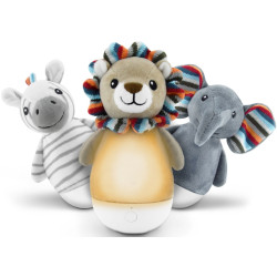 Lampa de noapte Zazu Elli (Grey) Thumb