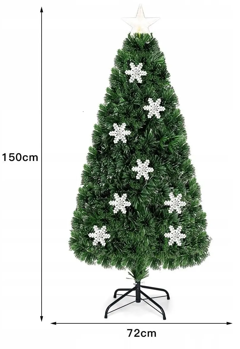 Елка Costway CM20529DE 150см - 8