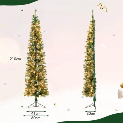 Brad Costway CM24072DE 210cm Thumb