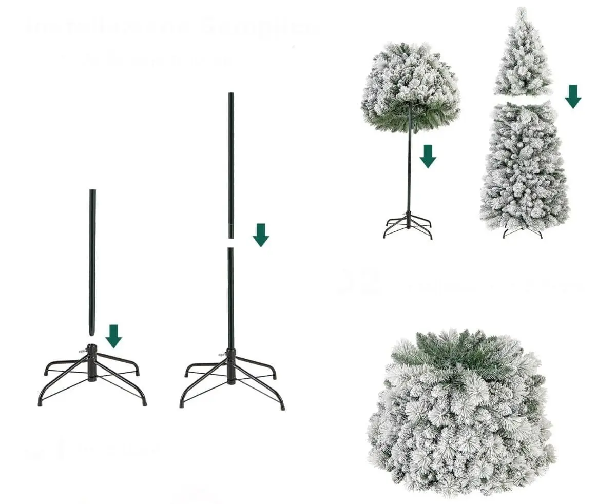 Brad Costway CM24748DE-6 180cm