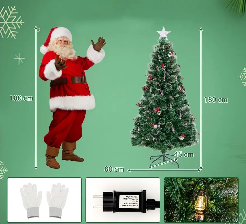 Елка Costway CM24827DE 180см