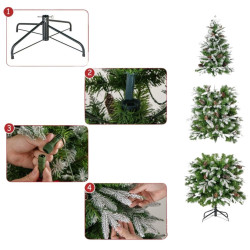 Brad Costway CM24991DE-S 190cm Thumb