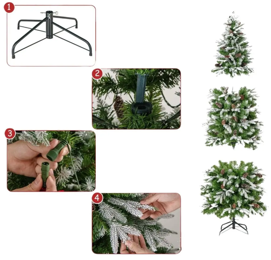 Brad Costway CM24991DE-S 190cm