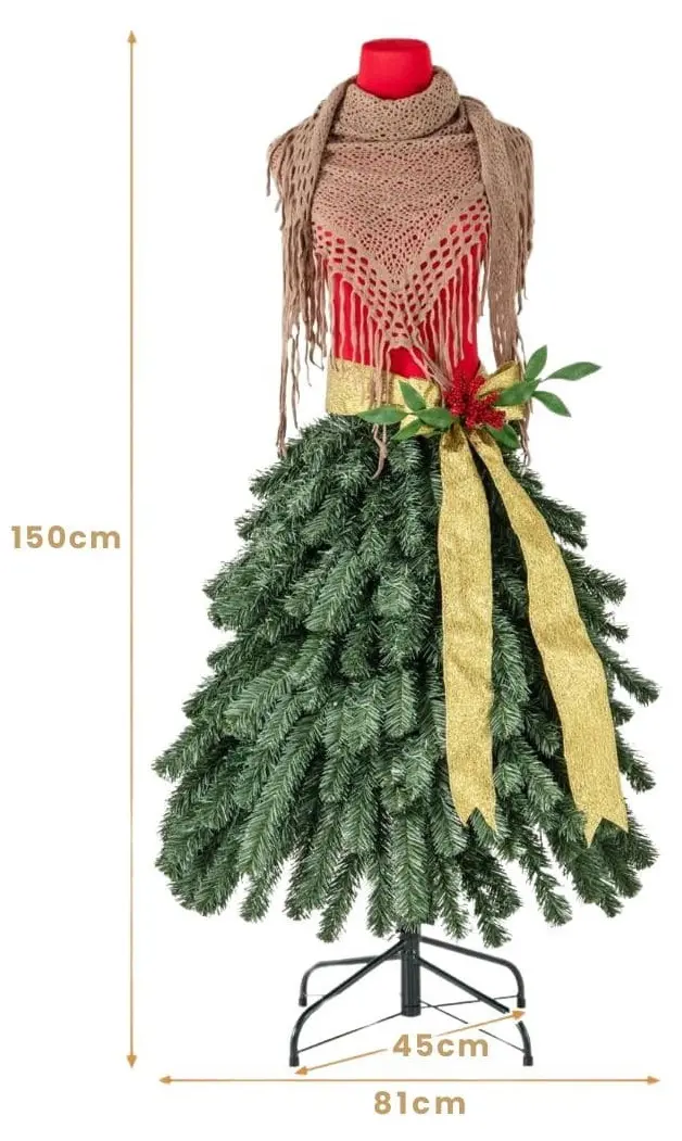 Елка манекен Costway CM25070DE 150см