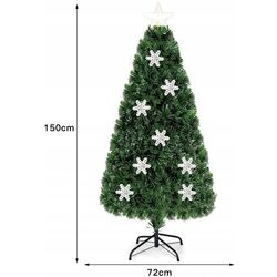 Елка светодиодная Costway CM20543 150см Thumb