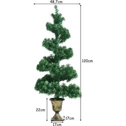 Елка светодиодная Costway CM23222DE 120см Thumb