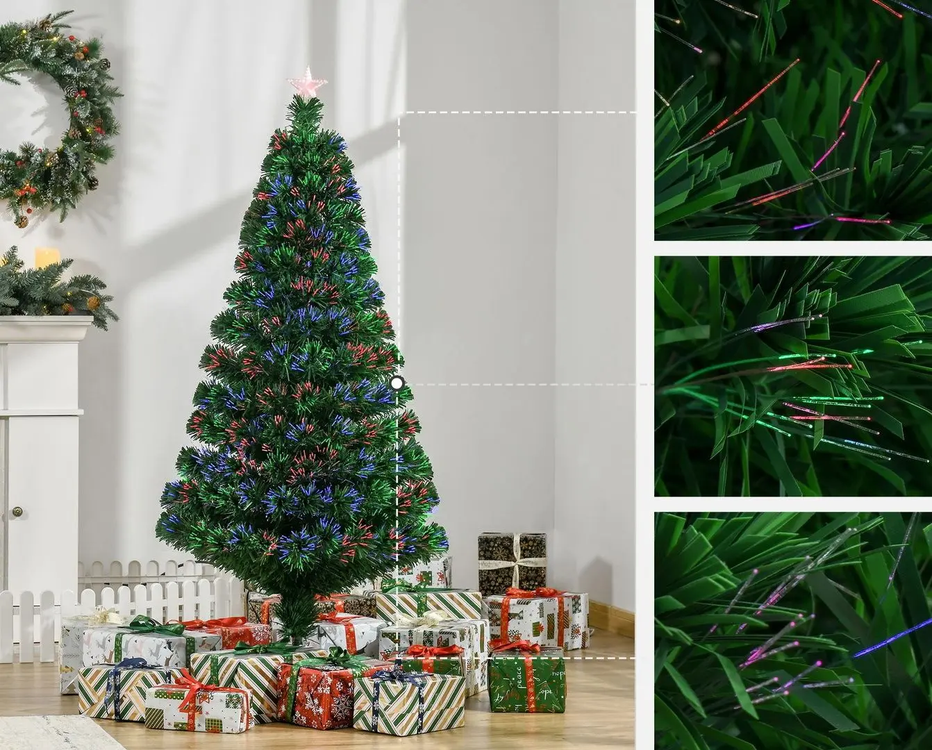 Елка Homcom 02-0350 1.5м - 3