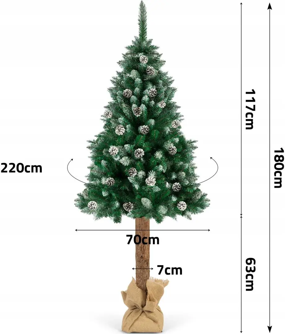 Елка Plonos 4833 180см - 9