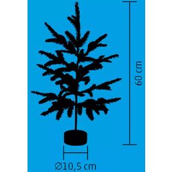 Елка настольная светодиодная Somogyi KMF 80 60см Thumb