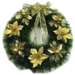 Декоративный венок Christmas 35428 50см