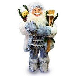 Декоративная фигурка Christmas Santa Claus 01833 (White/Grey)