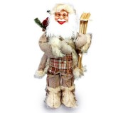 Декоративная фигурка Christmas Santa Claus 01844 (Brown)