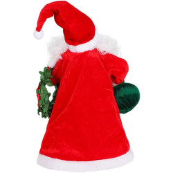 Декоративная фигурка Christmas Santa Claus 30cm (Red/Gold) Thumb