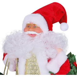 Декоративная фигурка Christmas Santa Claus 30cm (Red/Gold) Thumb