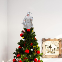 Декоративная фигурка Christmas Santa Claus 30cm (Silver) Thumb