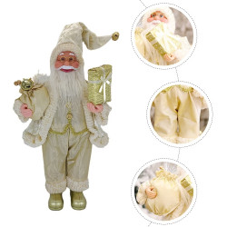 Декоративная фигурка Christmas Santa Claus 45cm (Gold) Thumb