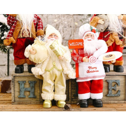 Декоративная фигурка Christmas Santa Claus 45cm (Gold) Thumb