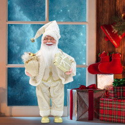Декоративная фигурка Christmas Santa Claus 60cm (Gold) Thumb