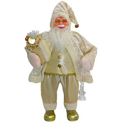 Декоративная фигурка Christmas Santa Claus 90cm (Gold)