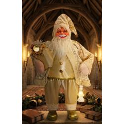 Декоративная фигурка Christmas Santa Claus 90cm (Gold) Thumb