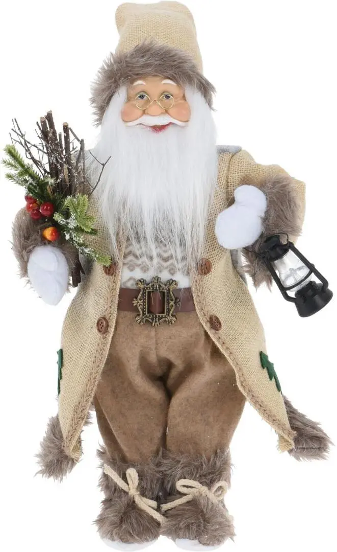 Декоративная фигурка Christmas Santa Claus (Beige)