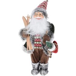 Декоративная фигурка Christmas Santa Claus (Brown/Red)