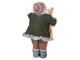 Figurină decorativă Christmas Santa Claus (Brown/Red)